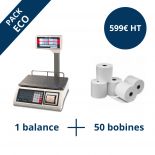 Pack Eco Balance Poids Prix Milliot avec 50 Bobines