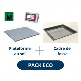 Pack Eco Balance au sol Homologuée Milliot TF1212 avec cadre de fosse