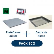 Pack Eco Balance au sol Homologuée Milliot TF1212 avec cadre de fosse